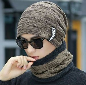 Winter Beanie Scarf Set